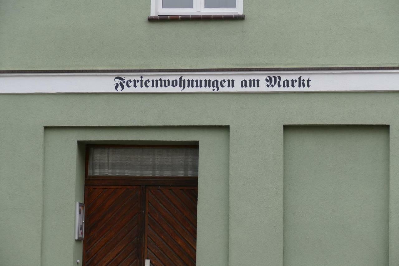 Ferienwohnung Am Markt Biesenthal Exterior foto